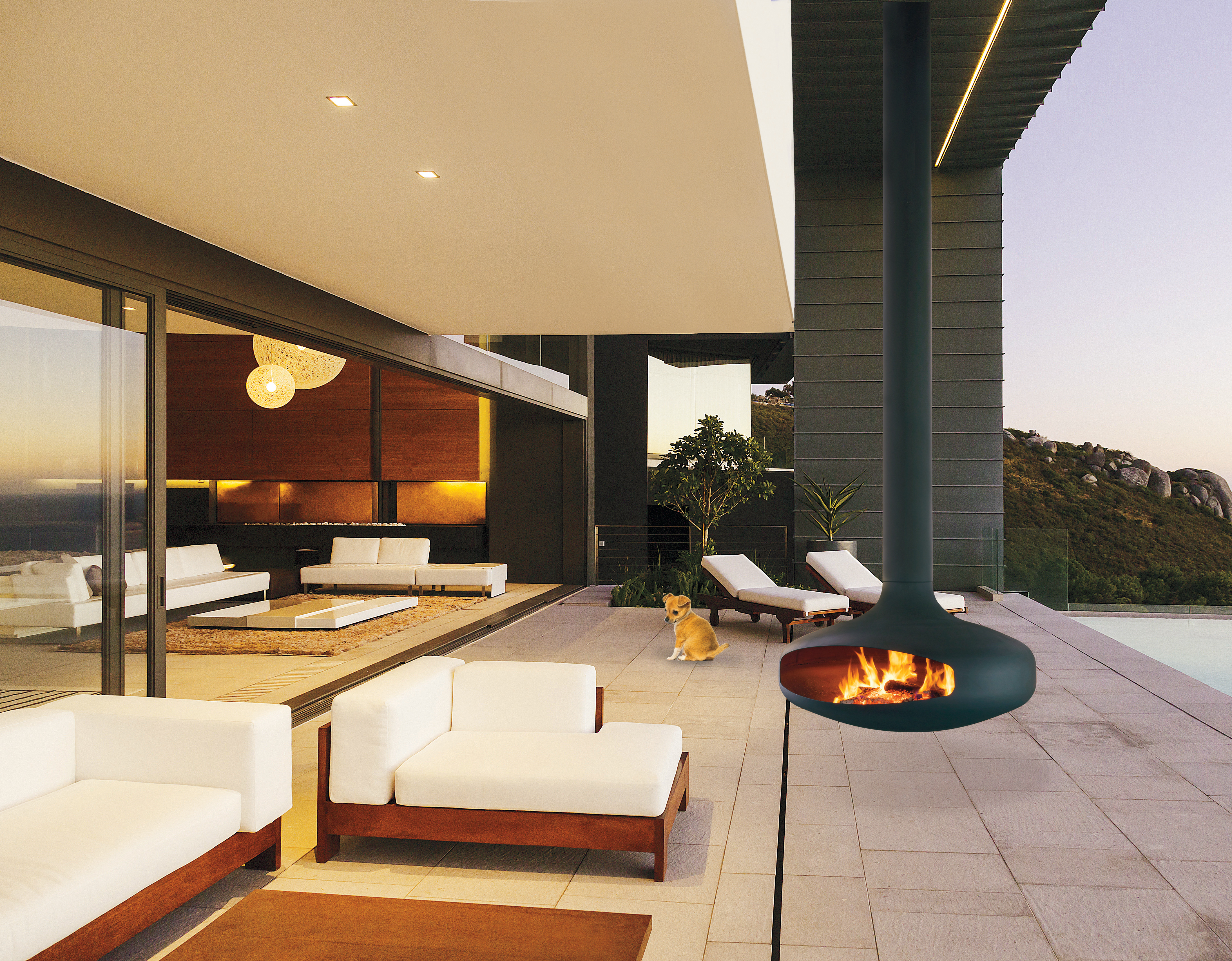Outdoor-Designkamine Domofcus outdoor