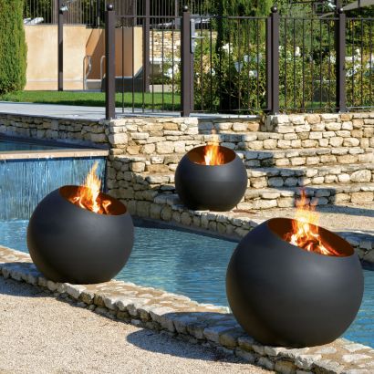 Design-Feuerschale focus creation bubble