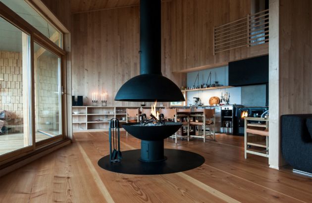 Zentrale Designkamine Mezzofocus
