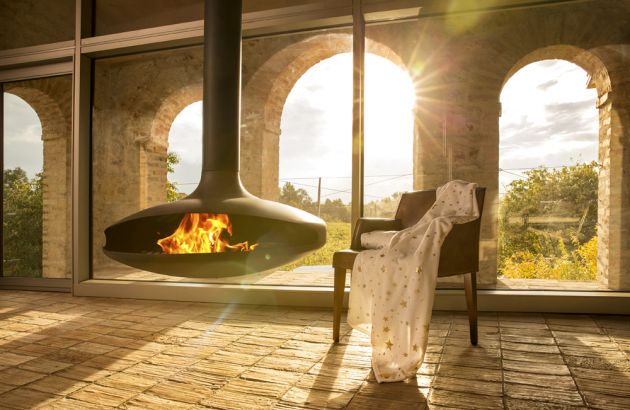 Zentrale Designkamine Gyrofocus
