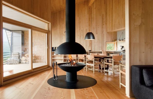 Zentrale Designkamine Mezzofocus