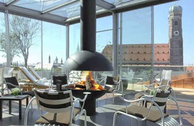 Zentrale Designkamine Mezzofocus