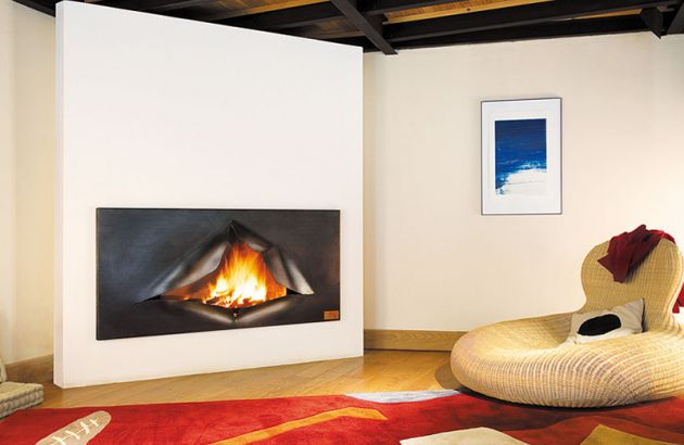 moderne Einbaukamine Omégafocus