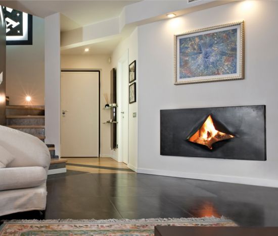 Cheminée design Omégafocus
